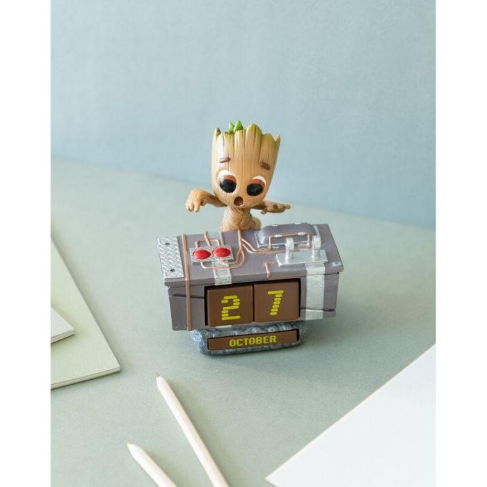 Calendario Perpetuo 3D Groot Death Button Guardianes de la Galaxia Marvel 3 Calendario Perpetuo 3D Groot Death Button Guardianes de la Galaxia Marvel 3