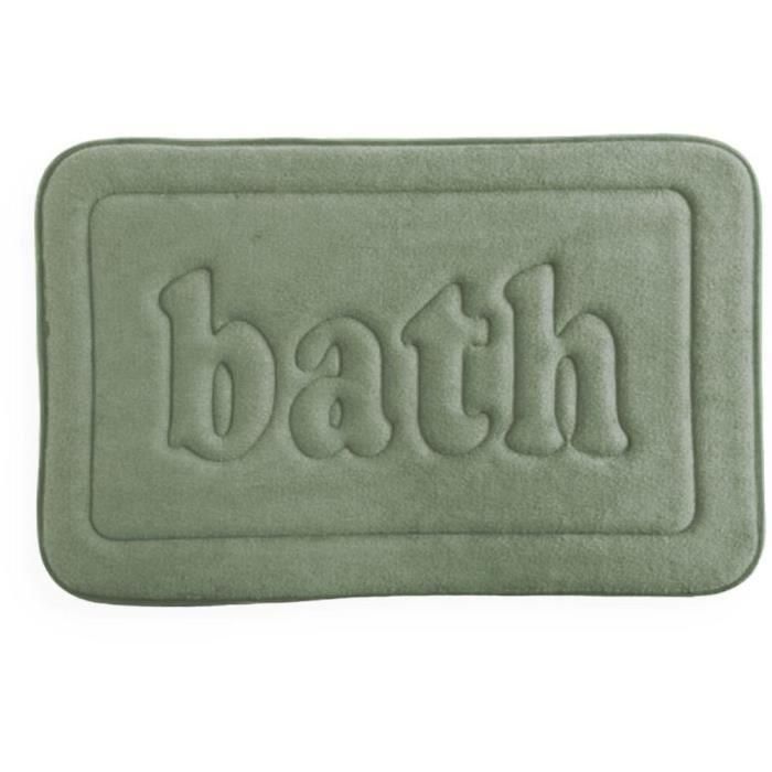 Today TOD3574641271718 Alfombra de Baño de Espuma Viscoelástica Utility 40x60 cm Verde