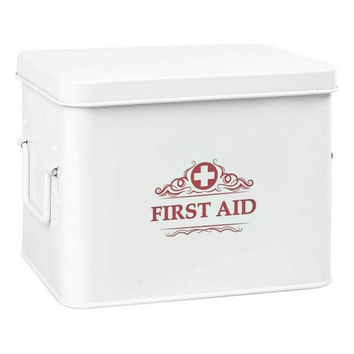 Botiquín Metal Blanco Caja Con Tapa Botiquín Metal Blanco Caja Con Tapa