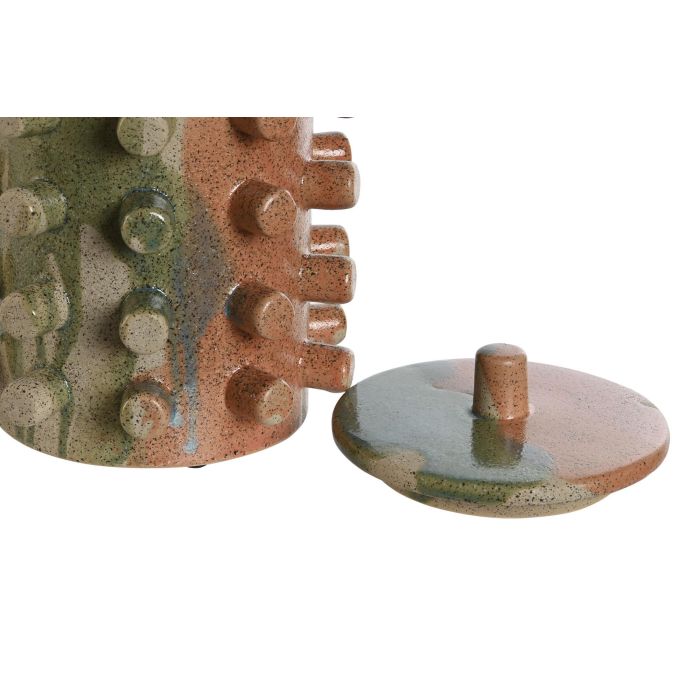 DKD Home Decor Tibor Moderno Multicolor Gres 16 x 16 x 19 cm 1