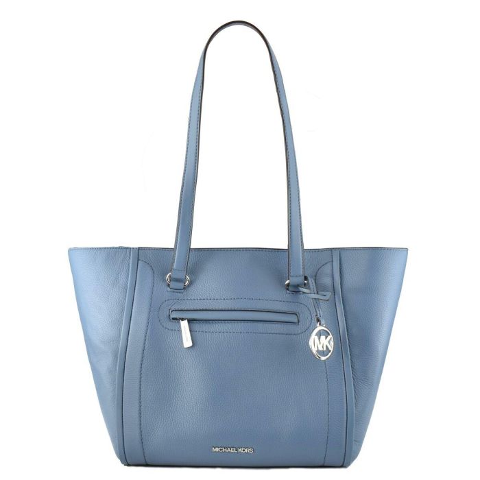 Bolso Mujer Michael Kors Carine Azul 43 x 28 x 13 cm