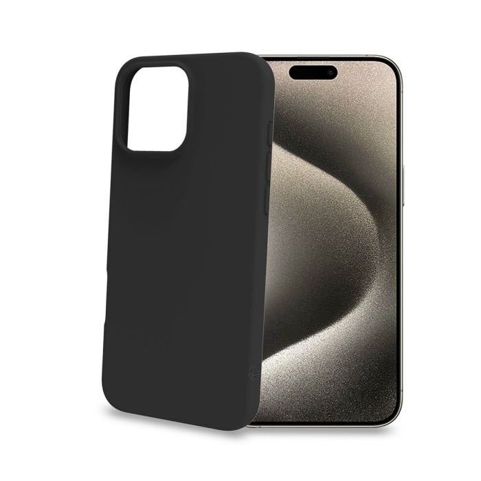 Funda para Móvil Celly CROMO1081BK Negro Apple