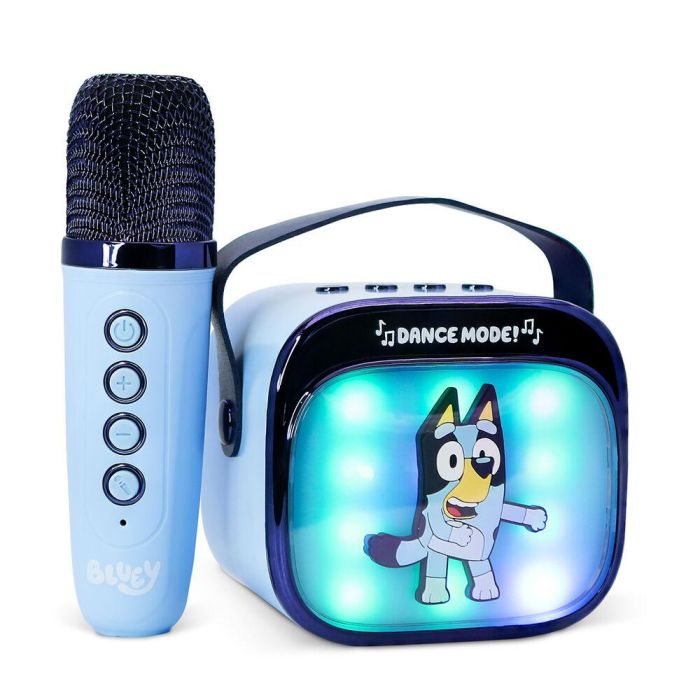 Altavoz y Micro Karaoke LED Bluey 2 Altavoz y Micro Karaoke LED Bluey 2
