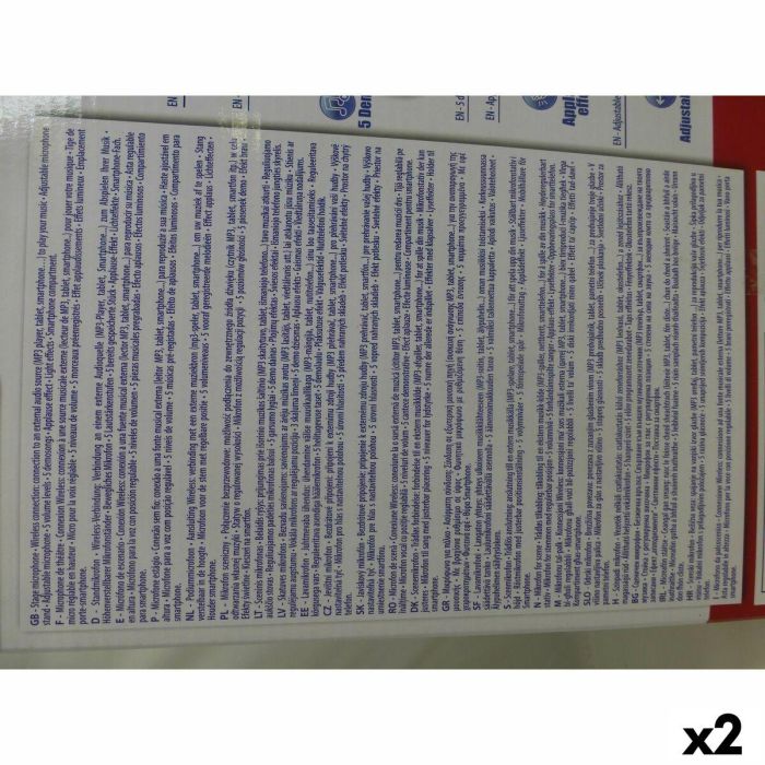 Juguete Musical Bontempi 37 x 105 x 37 cm (2 Unidades) 12 Juguete Musical Bontempi 37 x 105 x 37 cm (2 Unidades) 12