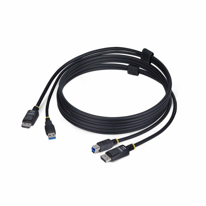 Cable adaptador Startech DU1226-KVM-CABLE Negro 1,8 m 3 Cable adaptador Startech DU1226-KVM-CABLE Negro 1,8 m 3