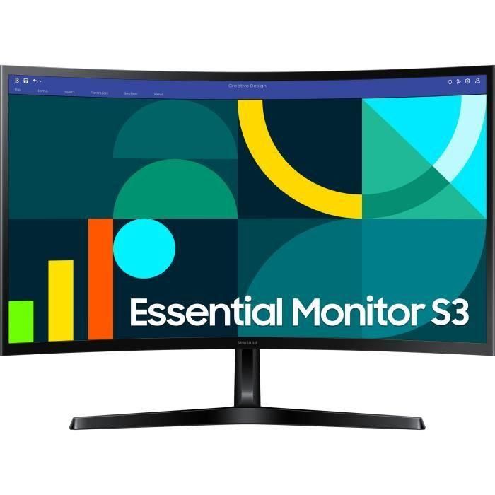 Samsung S27D366GAU Monitor 27" 1920x1080 FHD VA Curva 4ms 100Hz Negro