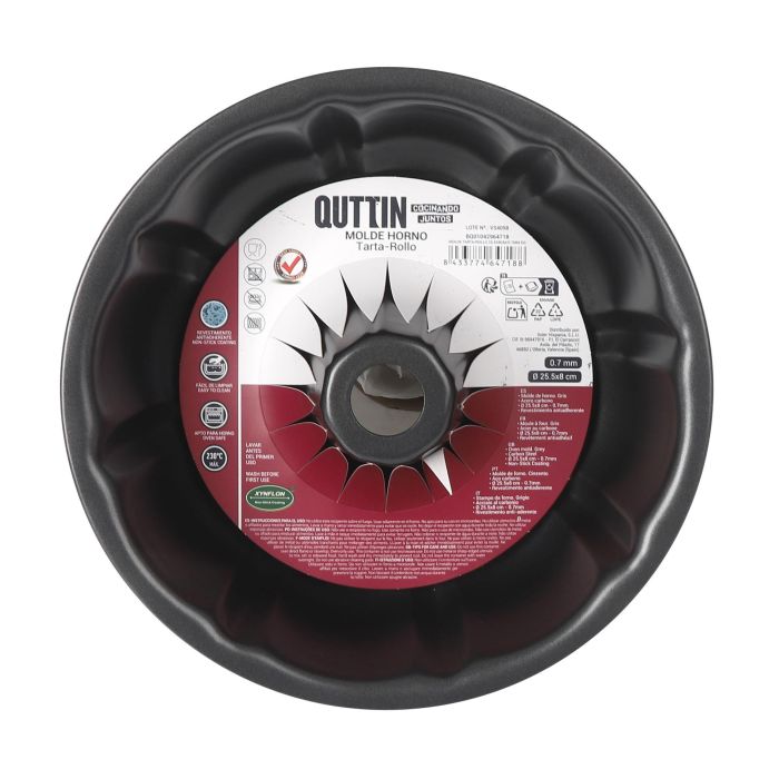 Molde para Tarta o Rollo Quttin 25.5 x 8 cm 0.7 mm (12 Unidades) 8 Molde para Tarta o Rollo Quttin 25.5 x 8 cm 0.7 mm (12 Unidades) 8