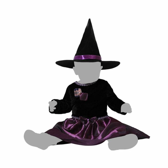 Disfraz para Bebés Morado Bruja Bebé 1 Disfraz para Bebés Morado Bruja Bebé 1