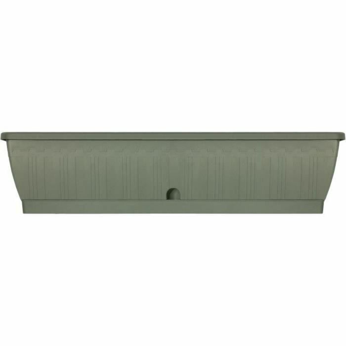 Garden ID 08200646 Jardinera Terraflor Verdigris 80 cm con reserva de agua, reciclada y 100% reciclable