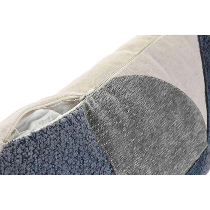 Cojin Boho DKD Home Decor Gris Azul 50 x 30 cm (2 Unidades) 3 Cojin Boho DKD Home Decor Gris Azul 50 x 30 cm (2 Unidades) 3