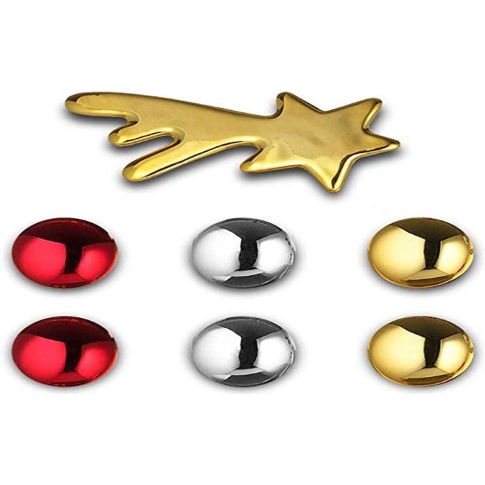 Alessi BM06MAGNET Juego de Imanes Porcelana Bark for Christmas