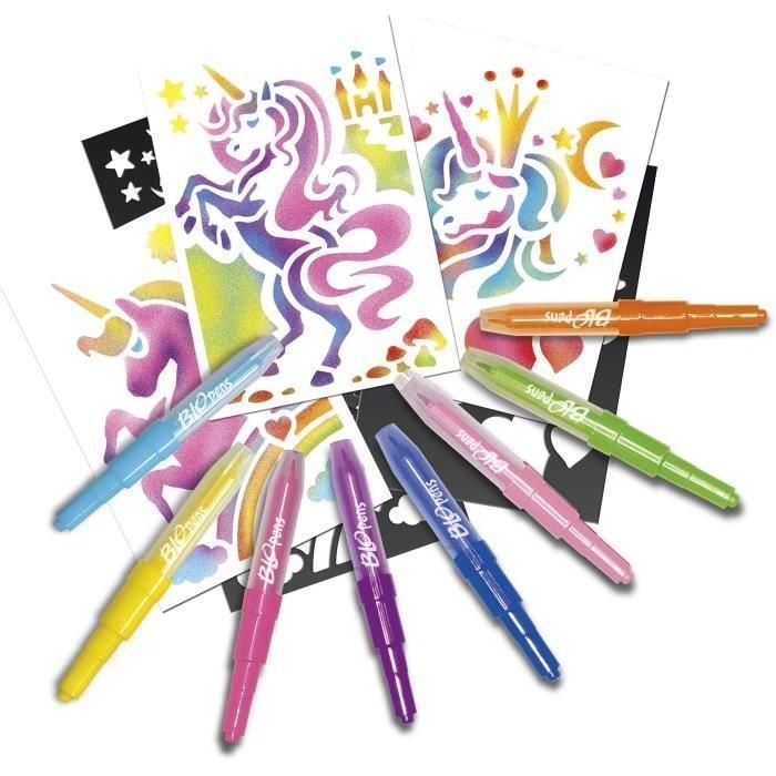LANSAY LAN3181860241226 Blopens Taller de Caballos Fantásticos - Set de Dibujo para Niños a partir de 5 años 1