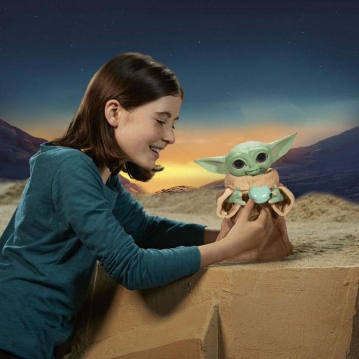 HASBRO Galactic Snackin Grogu Figura Animatronic The Child Mandalorian Star Wars 23cm con 40+ sonidos y movimientos 4 HASBRO Galactic Snackin Grogu Figura Animatronic The Child Mandalorian Star Wars 23cm con 40+ sonidos y movimientos 4