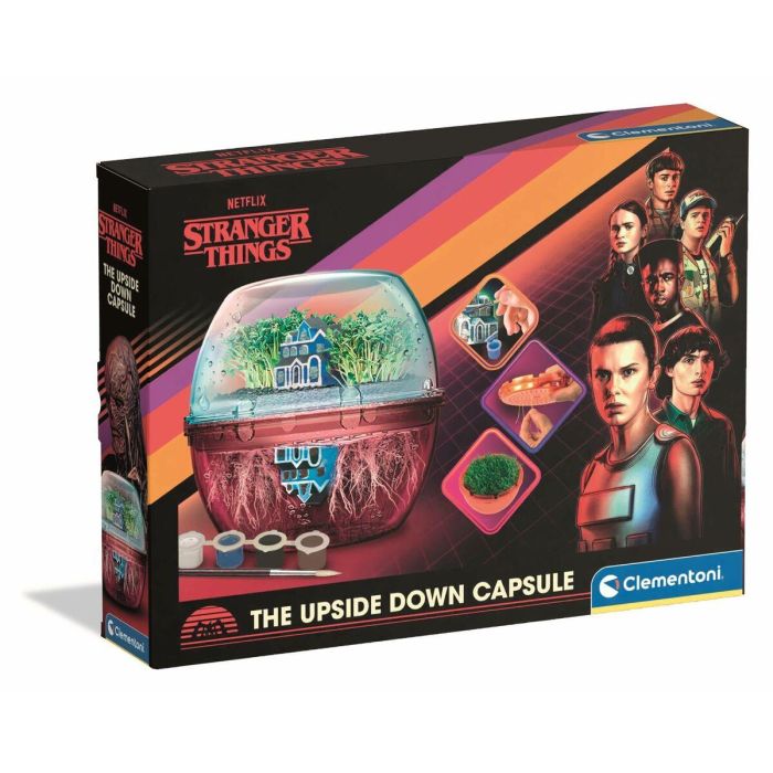 Clementoni Terrarium Upside Down Stranger Things 18802 Kit Ciencia y Creatividad 9