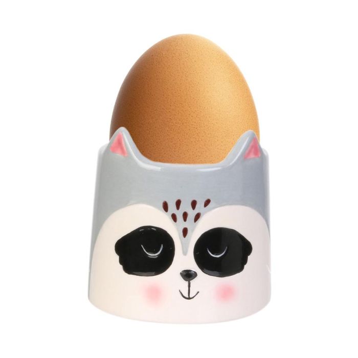 The Concept Factory Huevera Animales Panda/Mapache Cerámica Diámetro 6 cm Altura 5,5 cm 0 The Concept Factory Huevera Animales Panda/Mapache Cerámica Diámetro 6 cm Altura 5,5 cm 0