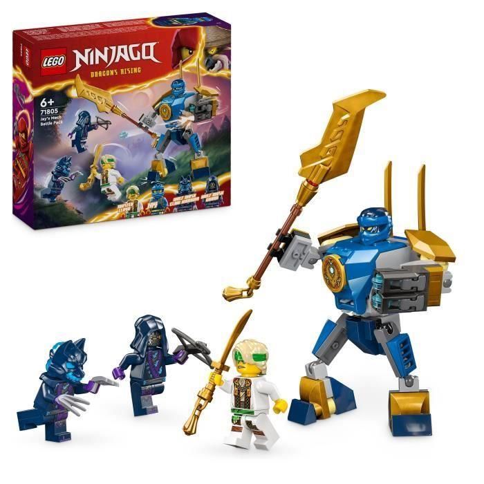 Pack De Combate: Meca De Jay Lego Ninjago 71805 Lego