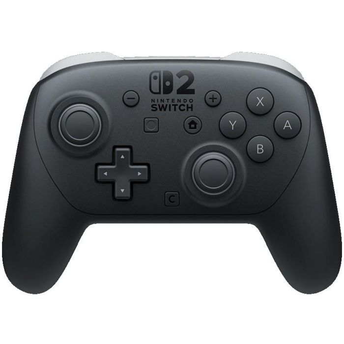 Nintendo Mando Pro Controller Switch 2 para Nintendo Switch, con Botón C, Botones Asignables y Conector de Audio