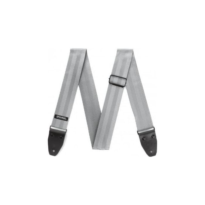 Dunlop Correa Deluxe Seatbelt para Guitarra/Bajo Gris