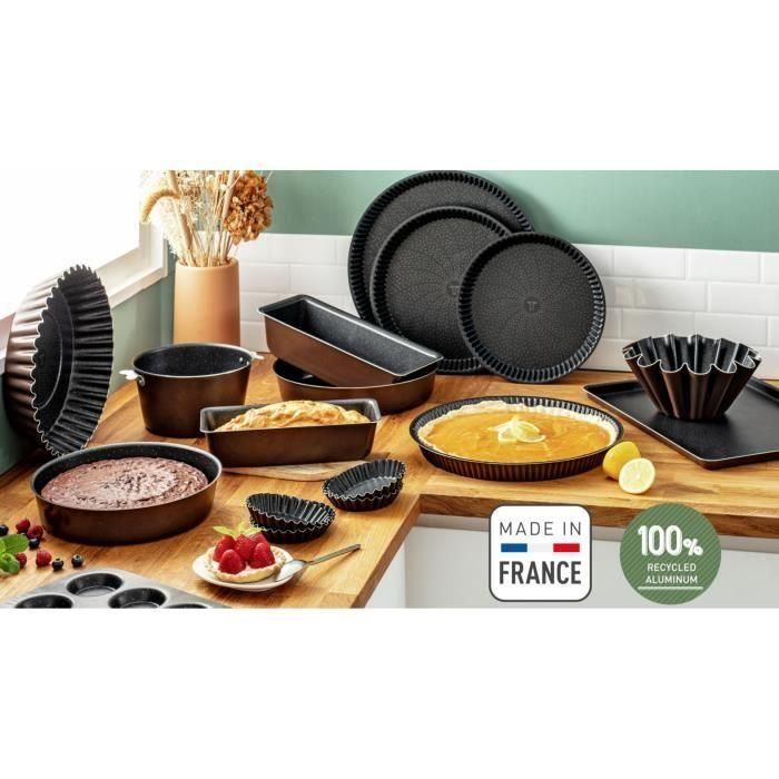 ÉXITO TEFAL Molde para pasteles J1607302 - 28 cm - Aluminio - Marrón 4