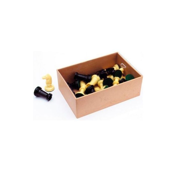 Fournier Fichas De Ajedrez De Plástico St Nº 3 -Caja De Plástico- Fournier Fichas De Ajedrez De Plástico St Nº 3 -Caja De Plástico-