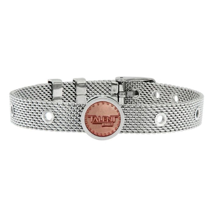 Pulsera Hombre Talent Jewels TJA-6-01-02-1-215 Plateado