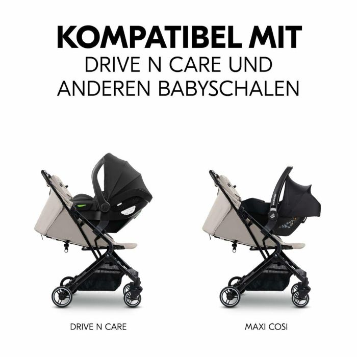 Hauck Adaptadores Universales Cosy para Cochecito Travel N Care / Plus - Negro AAAOS44448 7