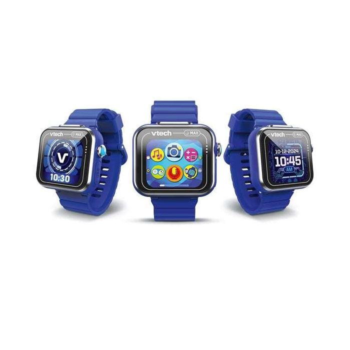 Reloj interactivo kidizoom smartwatch max color azul pantalla tactil.fotos,selfies,videos,grabadora,juegos.. 256 mb. 2