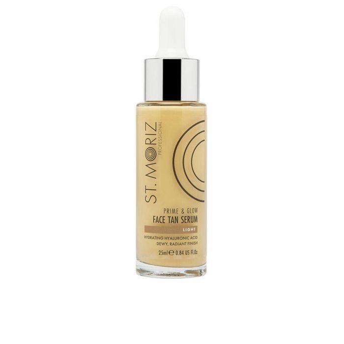 St. Moriz Prime & Glow Serum Facial Autobronceador y Prebase Maquillaje con Ácido Hialurónico Hidratante 25 ml St. Moriz Prime & Glow Serum Facial Autobronceador y Prebase Maquillaje con Ácido Hialurónico Hidratante 25 ml