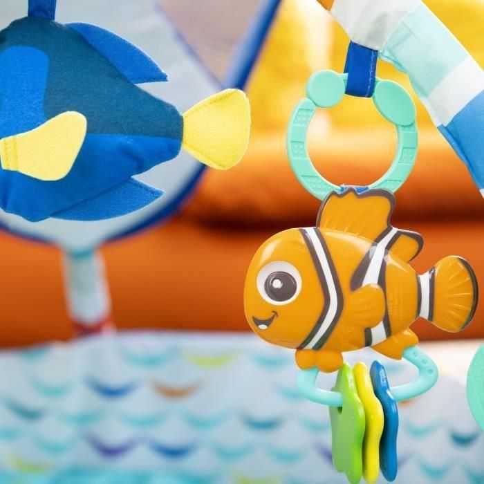 DISNEY BABY Nemo Colchoneta de actividades con luces Mr. Ray Ocean  3