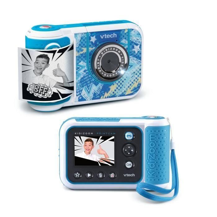 Vtech Kidizoom Print Cam Graffiti VTE3417765491153 - Cámara Digital Infantil con Impresora Instantánea - Azul 1 Vtech Kidizoom Print Cam Graffiti VTE3417765491153 - Cámara Digital Infantil con Impresora Instantánea - Azul 1