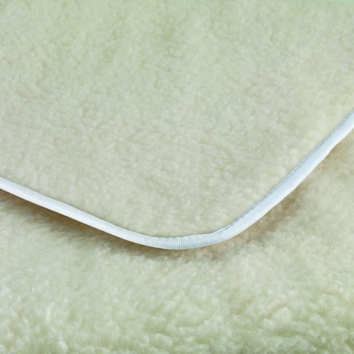 Cubrecolchón calefactable - Imetec - 2 plazas 100% lana y merino, 150 x 160 cm - Calentamiento rápido 6 temperaturas Temperatura constante 2 Cubrecolchón calefactable - Imetec - 2 plazas 100% lana y merino, 150 x 160 cm - Calentamiento rápido 6 temperaturas Temperatura constante 2