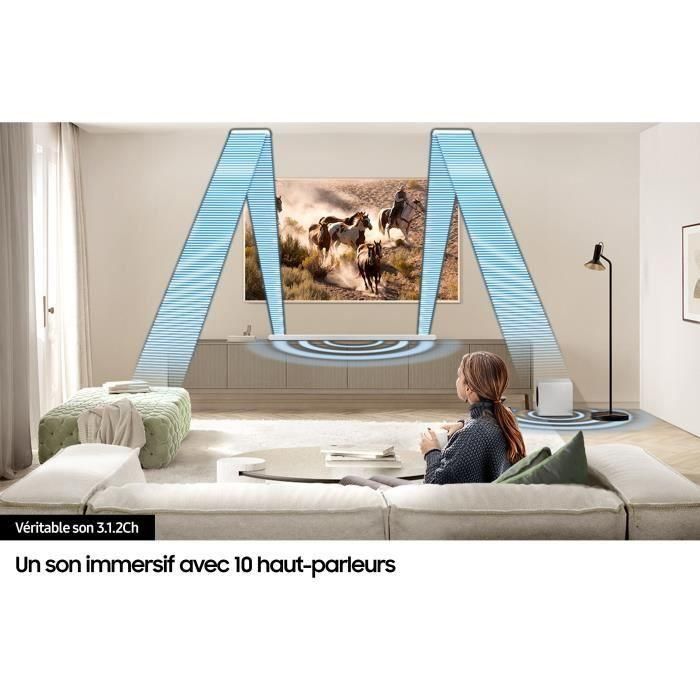 Barra de sonido 3.1.2ch - SAMSUNG - HW-S811D - Inalámbrica Atmos - Ultrafina - Wifi - Bluetooth - Control por voz - Q-Symphony 3.0 - 2 Barra de sonido 3.1.2ch - SAMSUNG - HW-S811D - Inalámbrica Atmos - Ultrafina - Wifi - Bluetooth - Control por voz - Q-Symphony 3.0 - 2