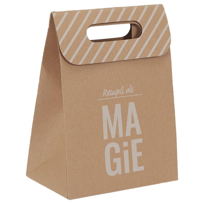 Bolsa Regalo Plegable Kraft Party Time 5