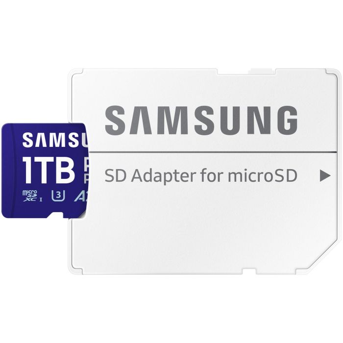 Samsung MB-MD1T0SA/EU Tarjeta de Memoria PRO Plus 1TB microSDXC UHS-I U3 V30 A2 180MB/s 3
