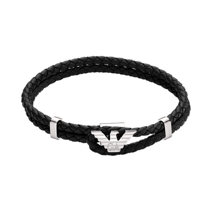 Pulsera Hombre Emporio Armani EGS3237040 Negro Pulsera Hombre Emporio Armani EGS3237040 Negro