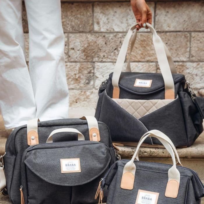 Beaba BEA1728518924983 Bolso Cambiador Sydney Gris Jaspeado Oscuro 9 Beaba BEA1728518924983 Bolso Cambiador Sydney Gris Jaspeado Oscuro 9