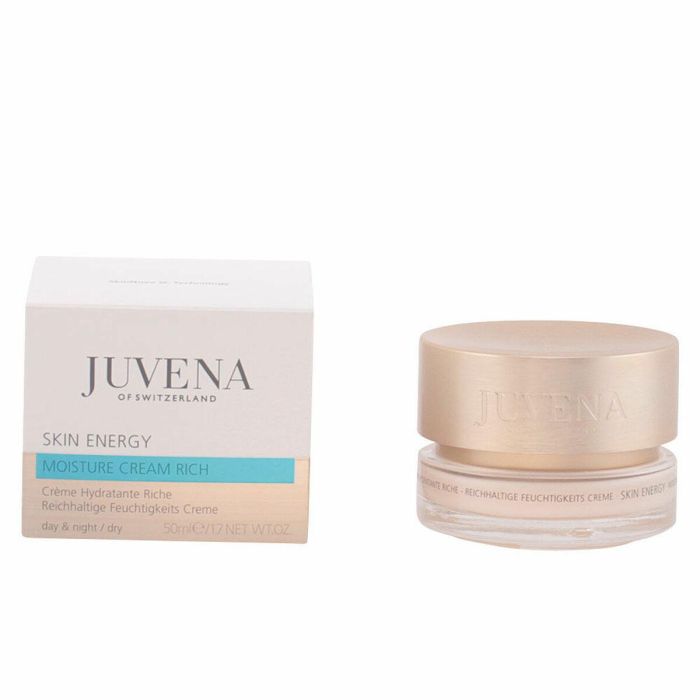 Juvena SKIN ENERGY moisture cream rich Crema Facial Hidratante Antifatiga para Piel Seca 50 ml