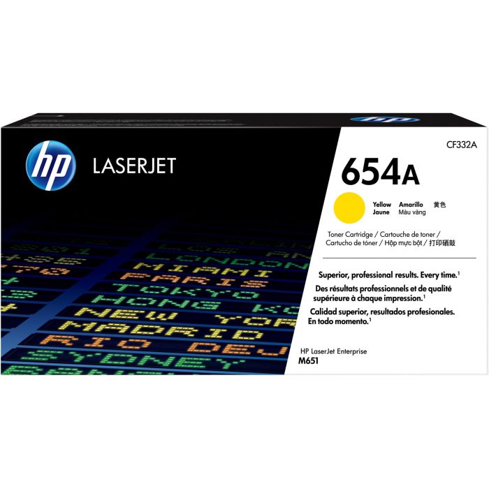 HP CF332A Toner Cartridge Yellow Standard Capacity 15,000 Pages Original 1-Pack