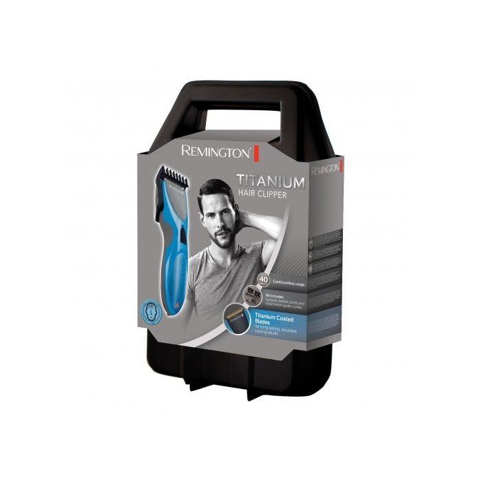 Remington Cortapelos Recargable Titanio