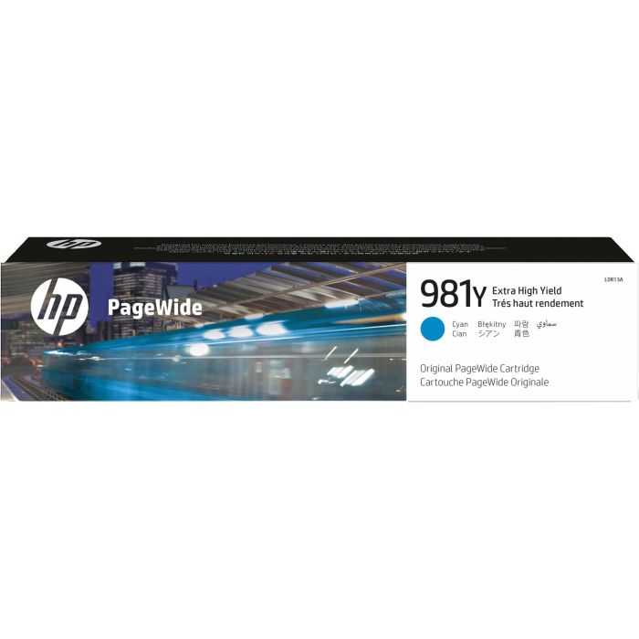 HP L0R13A Cartucho de tinta original cian Extra High Yield PageWide para HP PageWide Enterprise 556, 586, E58650 (16000 páginas)