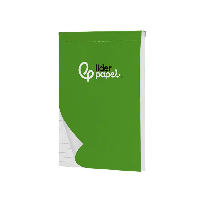 Liderpapel Bloc de notas horizontal A5 80 hojas 60 g/m² perforado 3 Liderpapel Bloc de notas horizontal A5 80 hojas 60 g/m² perforado 3