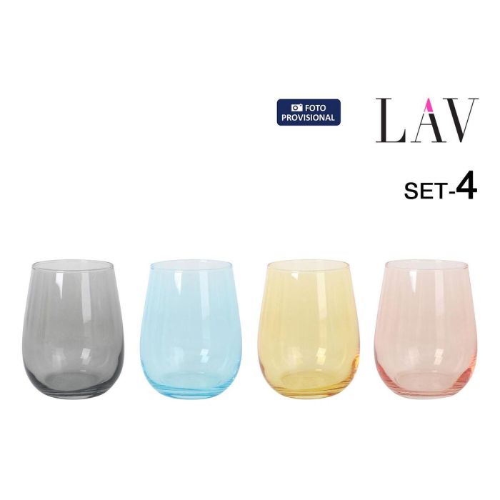 Set de Vasos LAV GAIA 4 Piezas (6 Unidades) 1