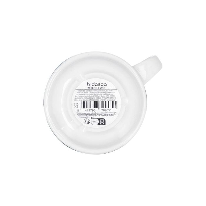 Taza Porcelana Serenity Hydrozero Bidasoa 20 cL (6 Unidades) 5