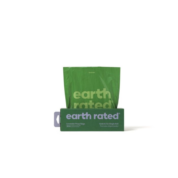 Earth Rated Bolsas para Caca de Perro 300 Unidades, Extra Resistentes, Anti-fugas, 65% Recicladas, Lavanda 5 Earth Rated Bolsas para Caca de Perro 300 Unidades, Extra Resistentes, Anti-fugas, 65% Recicladas, Lavanda 5
