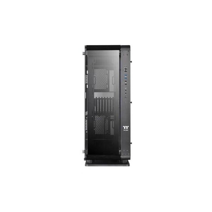 Thermaltake Core P8 TG Full Tower Negro - Caja de PC. Soporte para ventiladores 120/140mm y unidades de disco 2.5/3.5".