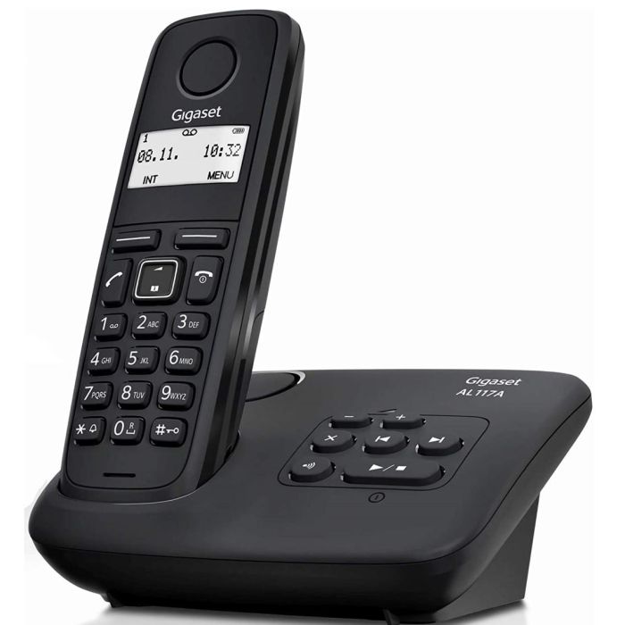 Gigaset AL117A Teléfono DECT Negro Gigaset AL117A Teléfono DECT Negro