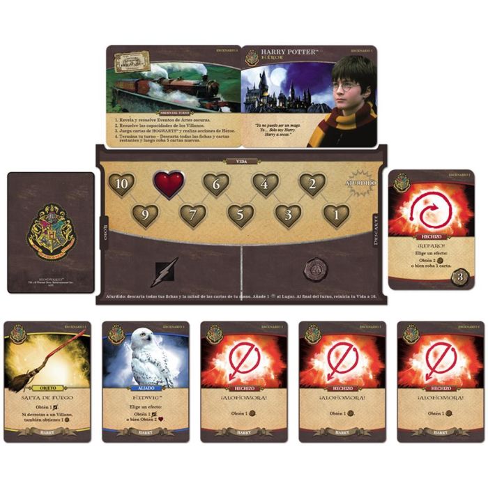 Harry Potter Juego de Mesa Hogwarts Battle Cooperativo para 2-4 Jugadores 2 Harry Potter Juego de Mesa Hogwarts Battle Cooperativo para 2-4 Jugadores 2