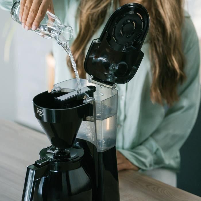 MELITTA Easy Therm II 1023-06 - Cafetera con filtro 1L - 1050 W - Negro 3 MELITTA Easy Therm II 1023-06 - Cafetera con filtro 1L - 1050 W - Negro 3