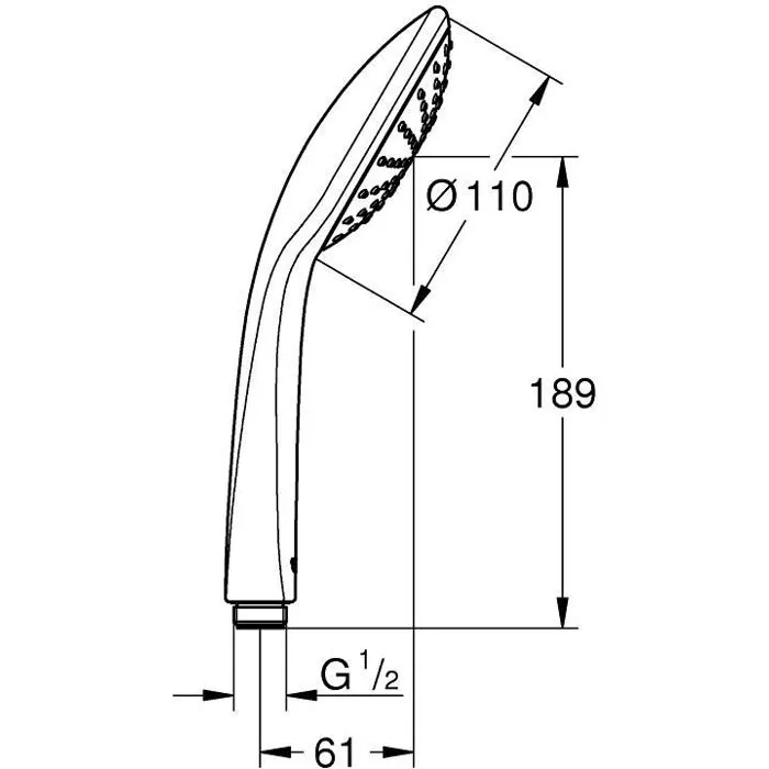 Grohe Teleducha de 1 Chorro 1