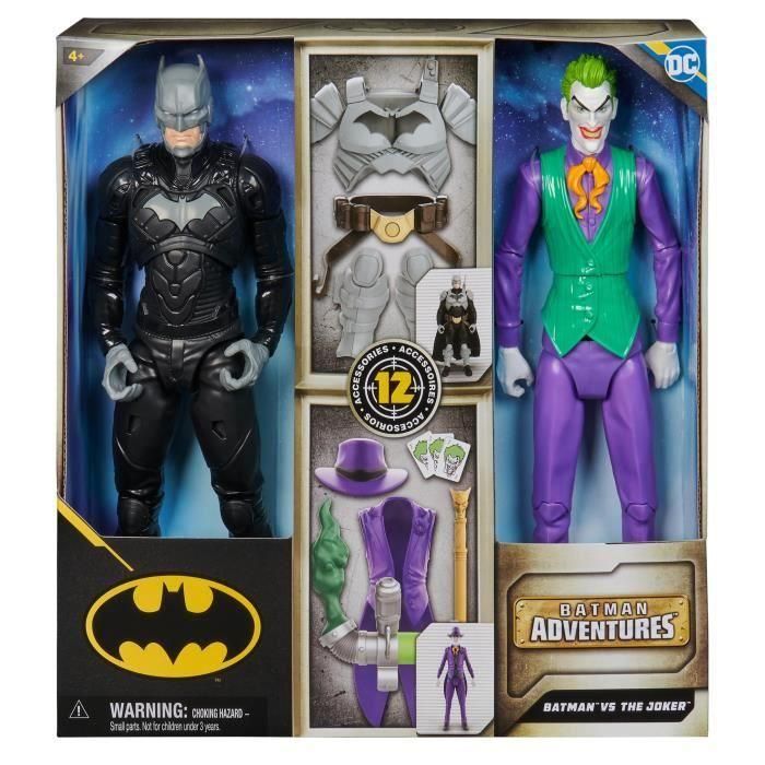BATMAN - BATTLE PACK Figura de Acción 30 CM Batman VS El Joker - Batman Adventures 3 BATMAN - BATTLE PACK Figura de Acción 30 CM Batman VS El Joker - Batman Adventures 3
